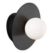 Visual Comfort Studio KW1041MBK Nodes One Light Wall Sconce, Midnight Black Main Image.jpg