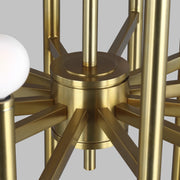 Visual Comfort Studio TC10624BBS Beckham Modern 24 Light Chandelier, Burnished Brass Alternate Image 2.jpg