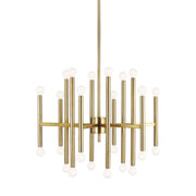 Visual Comfort Studio TC10624BBS Beckham Modern 24 Light Chandelier, Burnished Brass Main Image.jpg
