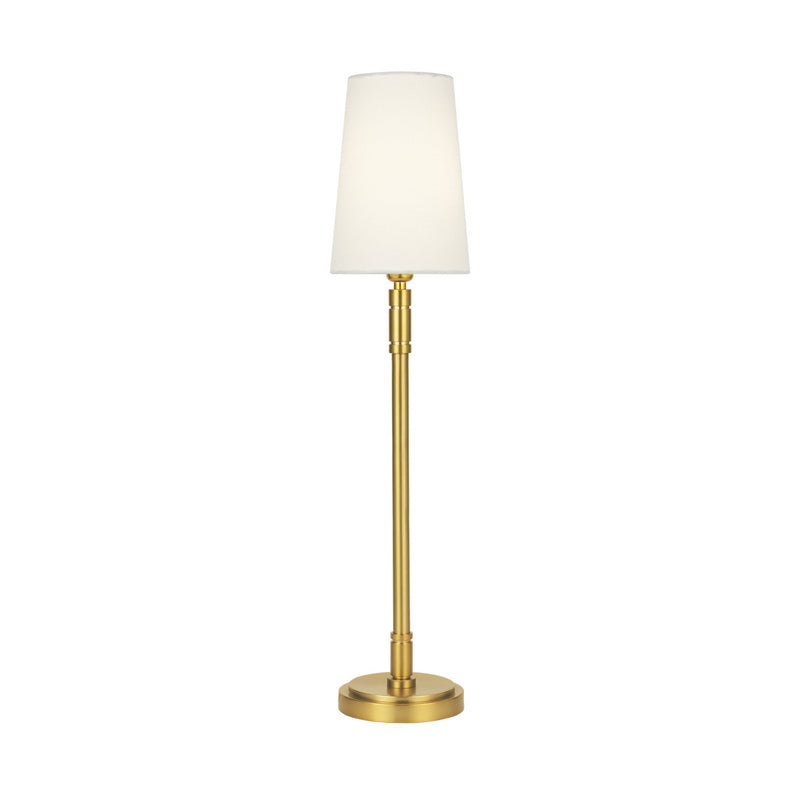 Visual Comfort Studio TT1021BBS1 Beckham Classic One Light Table Lamp, Burnished Brass Main Image.jpg
