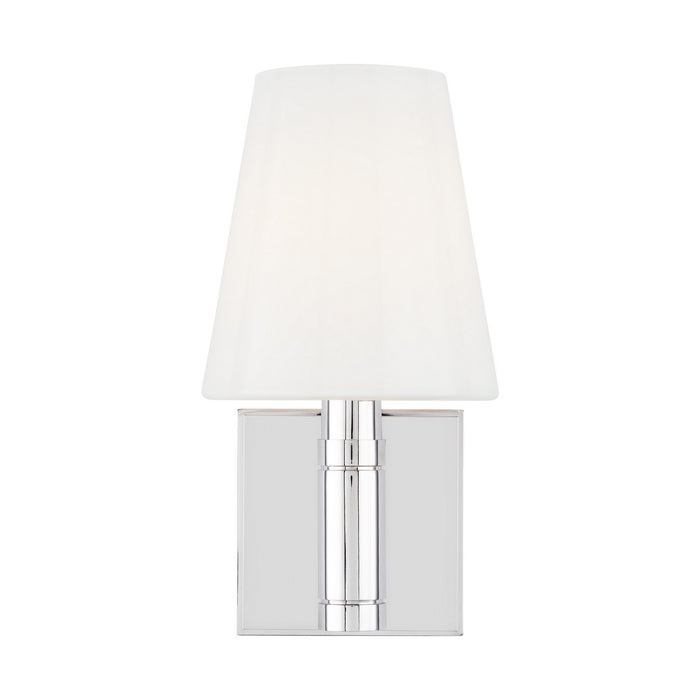 Visual Comfort Studio TV1011PN Beckham Classic One Light Wall Sconce, Polished Nickel Main Image.jpg