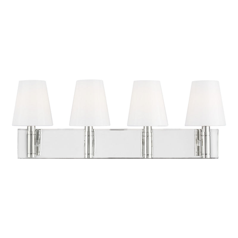 Visual Comfort Studio TV1044PN Beckham Classic Four Light Vanity, Polished Nickel Main Image.jpg