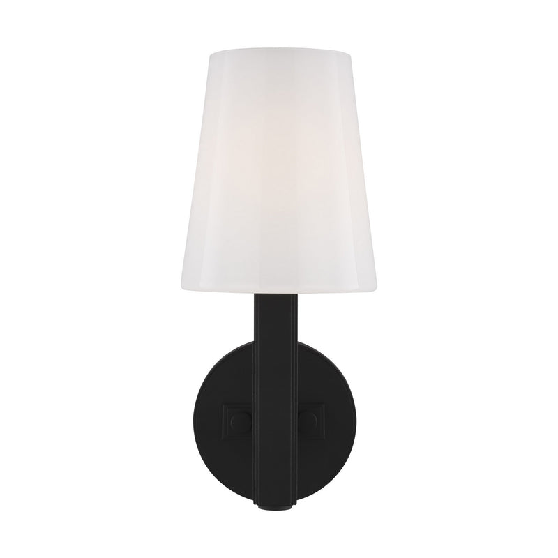 Visual Comfort Studio TV1111AI Logan One Light Wall Sconce, Aged Iron Main Image.jpg