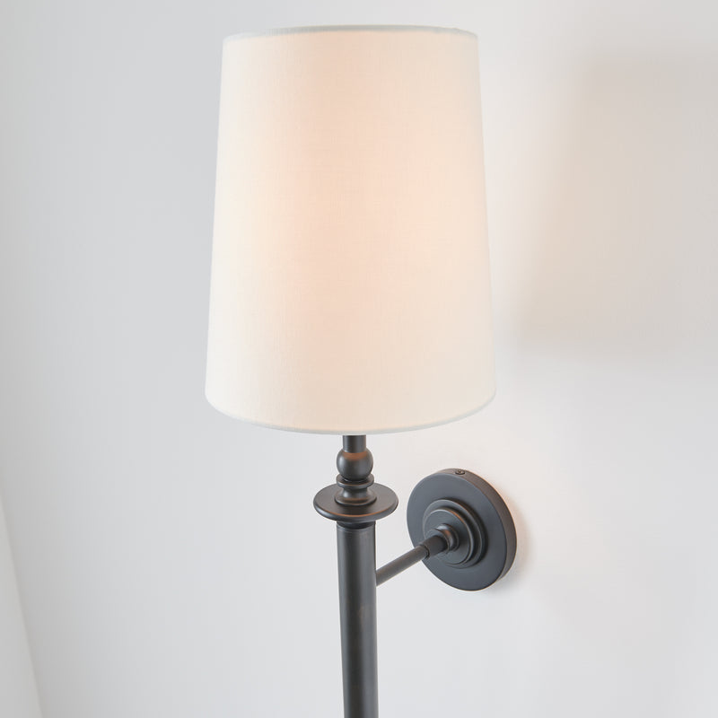 Visual Comfort Studio TW1021AI Capri One Light Wall Sconce, Aged Iron Alternate Image 3.jpg