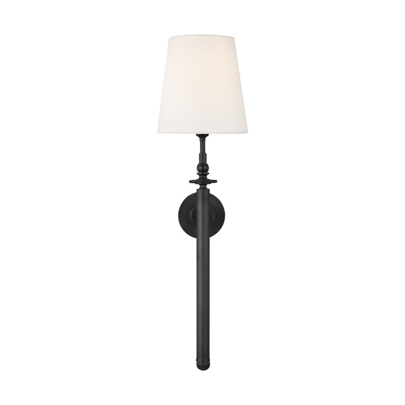 Visual Comfort Studio TW1021AI Capri One Light Wall Sconce, Aged Iron Main Image.jpg