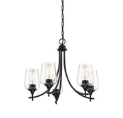 Savoy House 1-4032-5-BK Five Light Chandelier, Black (5)