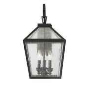Savoy House 5-101-BK Three Light Wall Lantern, Black (3)