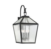 Savoy House 5-102-BK Four Light Outdoor Wall Lantern, Black (4)