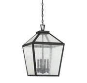 Savoy House 5-104-BK Four Light Outdoor Hanging Lantern, Black (2)