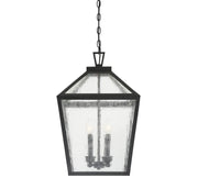 Savoy House 5-104-BK Four Light Outdoor Hanging Lantern, Black (5)