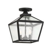 Savoy House 5-105-BK Three Light Flush Mount, Black (3)