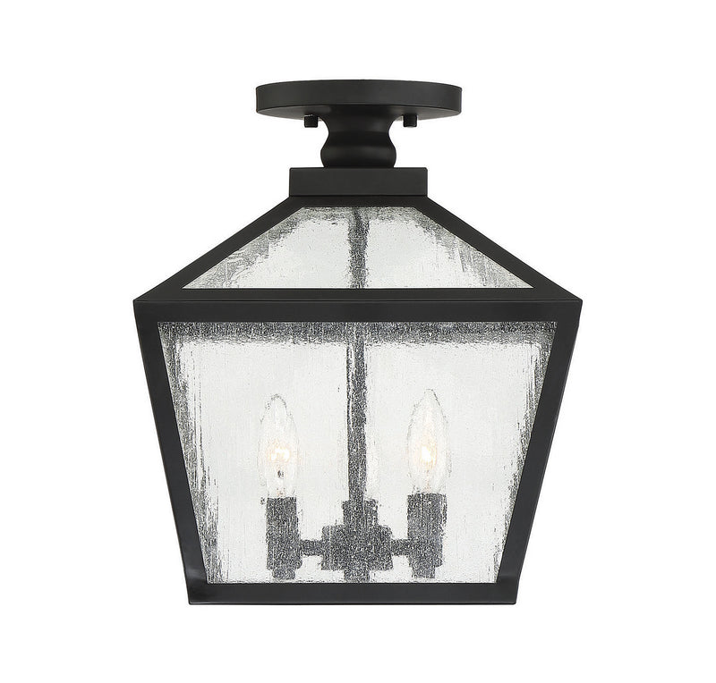 Savoy House 5-105-BK Three Light Flush Mount, Black (5)