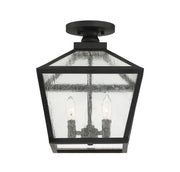 Savoy House 5-105-BK Three Light Flush Mount, Black (6)
