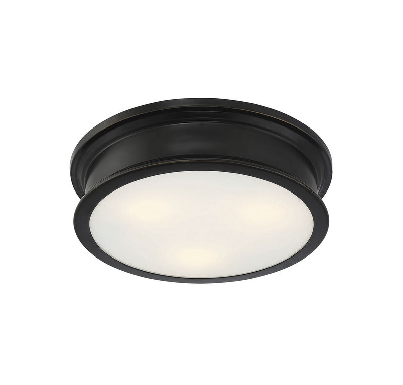 Savoy House 6-133-16-44 Three Light Flush Mount, Classice Bronze (4)