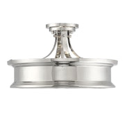 Savoy House 6-134-3-109 Three Light Semi-Flush Mount, Polished Nickel (3)