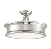 Savoy House 6-134-3-109 Three Light Semi-Flush Mount, Polished Nickel (5)