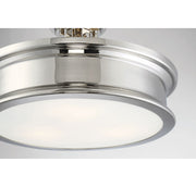 Savoy House 6-134-3-109 Three Light Semi-Flush Mount, Polished Nickel (6)