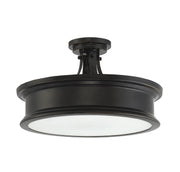 Savoy House 6-134-3-44 Three Light Semi-Flush Mount, Classic Bronze (2)