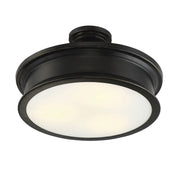 Savoy House 6-134-3-44 Three Light Semi-Flush Mount, Classic Bronze (5)