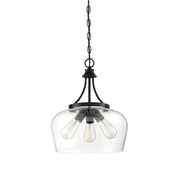 Savoy House 7-4034-3-BK Three Light Pendant, Black (4)