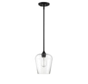 Savoy House 7-4036-1-BK One Light Pendant, Black (2)
