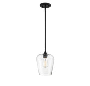 Savoy House 7-4036-1-BK One Light Pendant, Black (4)