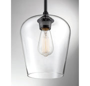 Savoy House 7-4036-1-BK One Light Pendant, Black (6)