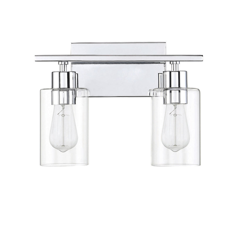 Savoy House 8-2149-2-11 Two Light Bath Bar, Polished Chrome (2)