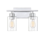 Savoy House 8-2149-2-11 Two Light Bath Bar, Polished Chrome