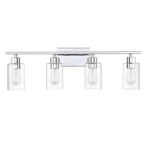 Savoy House 8-2149-4-11 Four Light Bath Bar, Polished Chrome (2)