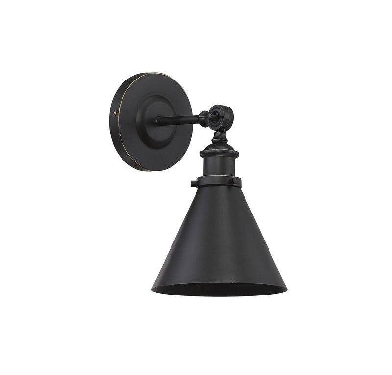 Savoy House 9-0901-1-44 One Light Wall Sconce, Classic Bronze (2)