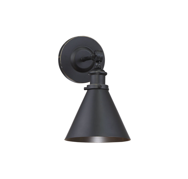 Savoy House 9-0901-1-44 One Light Wall Sconce, Classic Bronze (4)