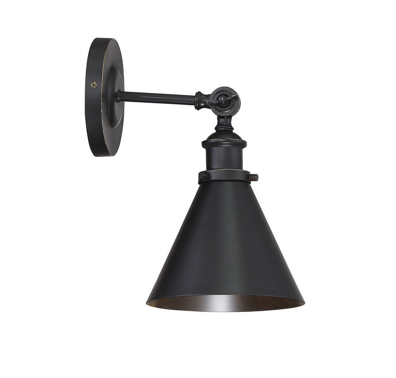 Savoy House 9-0901-1-44 One Light Wall Sconce, Classic Bronze (5)