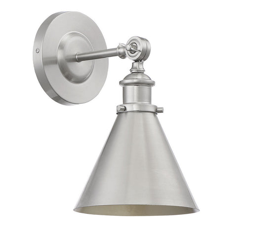 Savoy House 9-0901-1-SN One Light Wall Sconce, Satin Nickel (2)