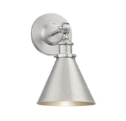 Savoy House 9-0901-1-SN One Light Wall Sconce, Satin Nickel (4)