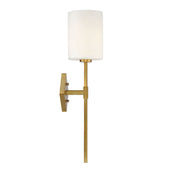 Savoy House 9-0902-1-322 One Light Wall Sconce, Warm Brass (5)