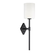 Savoy House 9-0902-1-89 One Light Wall Sconce, Matte Black (2)