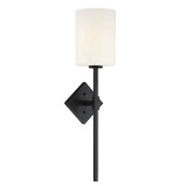 Savoy House 9-0902-1-89 One Light Wall Sconce, Matte Black (4)