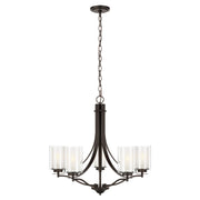 Generation Lighting 3137305EN3-710 Elmwood Park Five Light Chandelier, Bronze Main Image.jpg