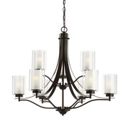 Generation Lighting 3137309-710 Elmwood Park Nine Light Chandelier, Bronze Alternate Image.jpg