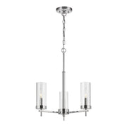 Visual Comfort Studio 3190303EN-05 Zire Three Light Chandelier, Chrome Main Image.jpg