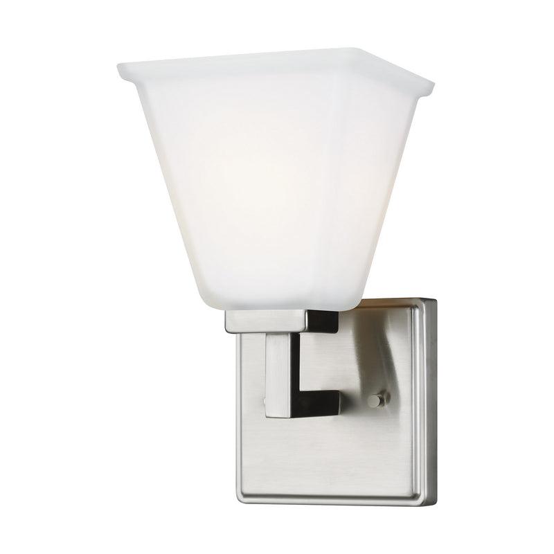 Generation Lighting 4113701EN3-962 Ellis Harper One Light Wall / Bath Sconce, Brushed Nickel Main Image.jpg