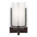 Generation Lighting 4137301-710 Elmwood Park One Light Wall / Bath Sconce, Bronze Main Image.jpg
