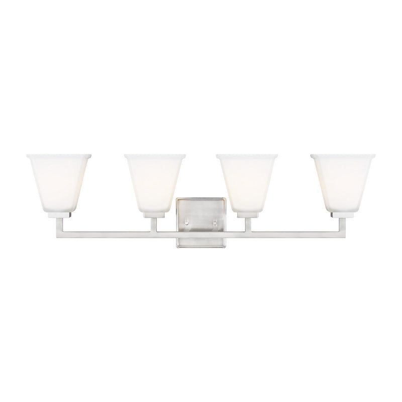 Generation Lighting 4413704EN3-962 Ellis Harper Four Light Wall / Bath, Brushed Nickel Main Image.jpg