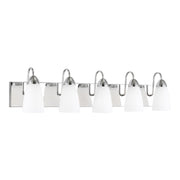 Generation Lighting 4420205-05 Seville Five Light Wall / Bath, Chrome Main Image.jpg
