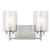 Generation Lighting 4437302-962 Elmwood Park Two Light Wall / Bath, Brushed Nickel Alternate Image.jpg