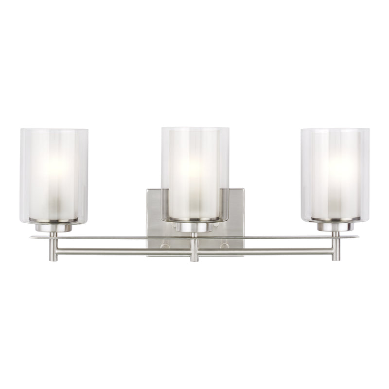 Generation Lighting 4437303EN3-962 Elmwood Park Three Light Wall / Bath, Brushed Nickel Alternate Image.jpg