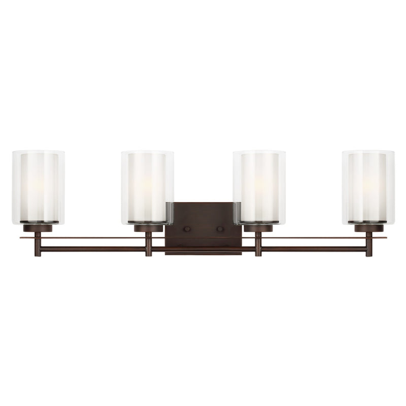 Generation Lighting 4437304-710 Elmwood Park Four Light Wall/ Bath, Bronze Main Image.jpg
