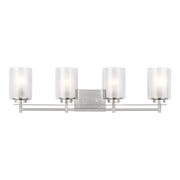 Generation Lighting 4437304EN3-962 Elmwood Park Four Light Wall / Bath, Brushed Nickel Alternate Image.jpg
