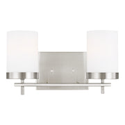 Visual Comfort Studio 4490302-962 Zire Two Light Wall / Bath, Brushed Nickel Alternate Image.jpg